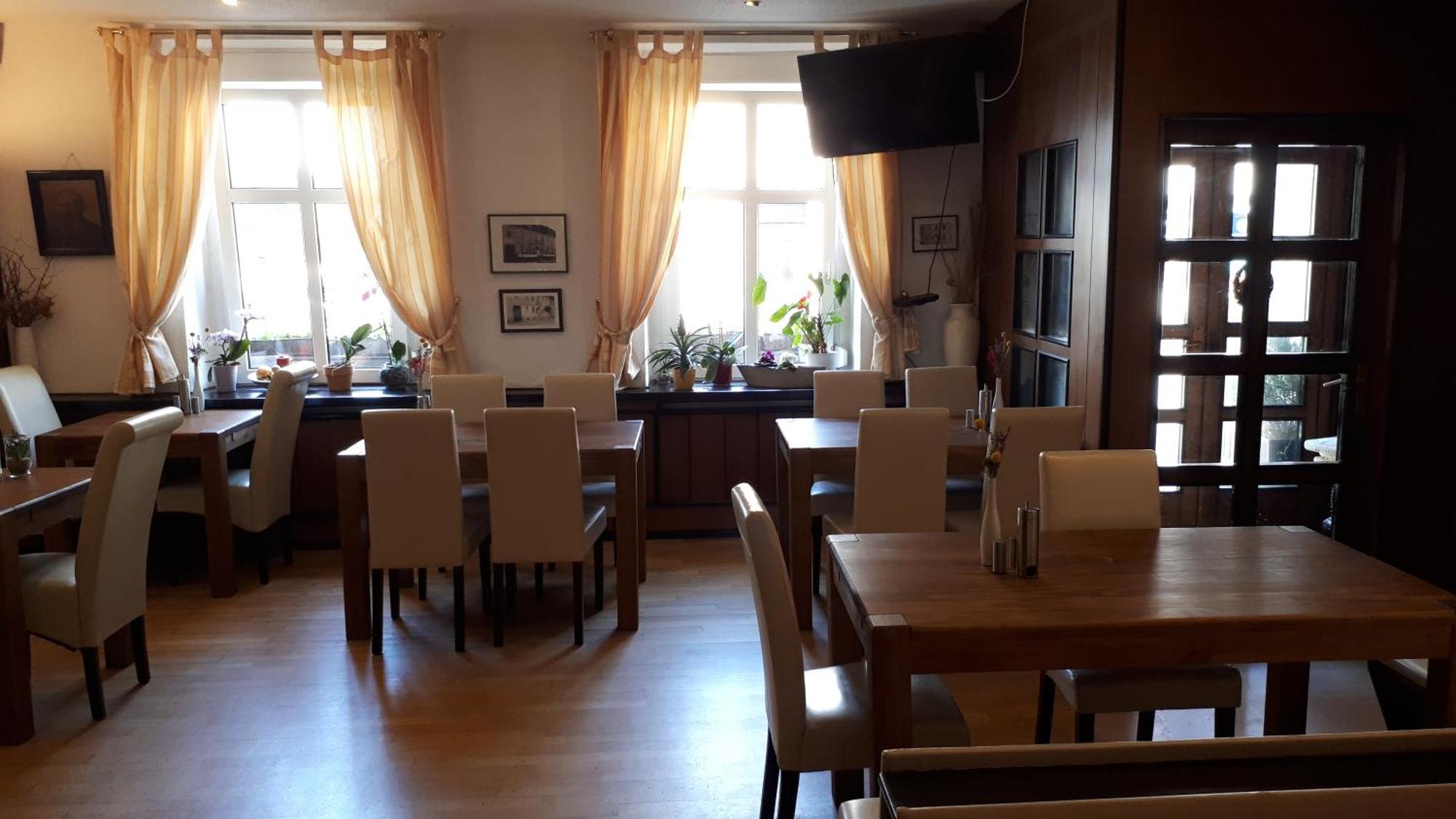 Hotel Krone Lindow Exterior foto